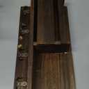 Key Holder Wall Mount Wooden Mail Organizer Entry Way Key Rack Storage