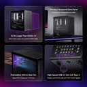Cooler Master Q300L V3 Micro-ATX PC Case, High Airflow, Tempered Glass
