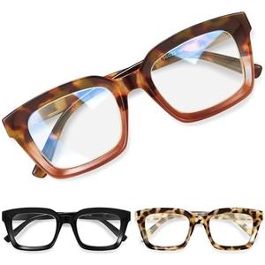miyya Oprah Style Reading Glasses for Women, Cheaters Eyeglasses, Oversized Blue Light Readers, Fashion Eye Glasses miyya Oprah Style Reading Glasses for Women, Cheaters Eyeglasses, Oversized Blue Light Readers, Fashion Eye Glasses
