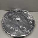 6 Pack Plant Saucer 12 14 16 18 20 22 Inch Plastic Plant Tray, Sturdy and Durable Flower Pot Container Accessories Plant Pot Saucers for Indoor and Outdoor (22 Inch, Gray)