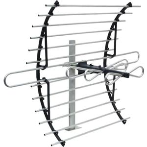 GE Attic Mount Digital TV Antenna, Longe Range, Out of Sight Compact Design, Supports 4K 1080P HD Smart TV VHF UHF, Mount Included for Attic or Outdoor, Weather Resistant, 33692