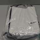 Maliton Hanging Diaper Organizer - Caddy for Changing Table, Crib, Pack n' Play - Stacker Holds 52+ Diapers - Nursery Organizer & Baby Shower Gifts - Beige