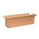 Box USA 2466 Long Corrugated Cardboard Box 24" L x 6" W x 6" H, Kraft, for Shipping, Packing and Moving (Pack of 25)