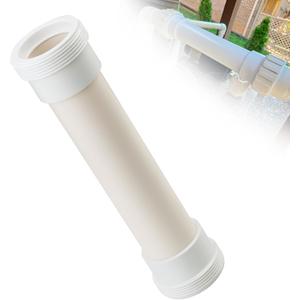 Salt Cell Bypass Pipe Replacement for Hayward Turbo Cell Salt Chlorination Cell, Bypass Dummy Cell Compatible with Hayward T-Cell Salt System, Protection Salt Chlorine Generator