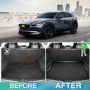 Mixsuper Cargo Liner for Mazda CX-5 2017-2025 2026, All Weather Trunk Mat for CX5 Accessories Anti-Slip Trunk Liner Rear Cargo Mat Black