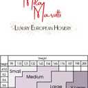 Mila Marutti Sheer Thigh High Stockings for Women | Lingerie Pantyhose Nylons | Lace Top Thigh High Tights (Medium, Black)