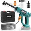 Cordless Pressure Washer for Makita 18V Battery, 970PSI Portable Power Cleaner, Handheld High-Pressure Car Washer Gun, 6-in-1 Nozzle for Washing Cars Fences Siding (Battery NOT Included)