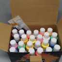 GOTIDEAL Acrylic Paint Set with Paint Brushes, 24 Colors(100ml, 3.4 oz) Paint Kit for Adults and Kids, Perfect for Artist, Beginner, Ideal for Wood, Canvas, Rocks, Craft Painting Supplies