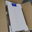 G-Rack Stackable Storage Organiser - Space-Efficient Plastic Storage Bin with Doors - Practical, Removable, Foldable Cabinet - Movable, Stackable Storage Bins - Transparent/White - Set of 4