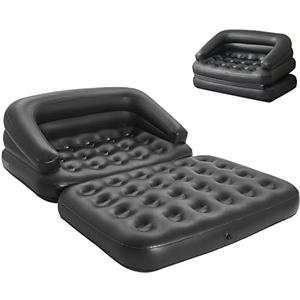 DIMAR GARDEN Inflatable Couch Blow Up Mattress,Outdoor Air Sofa Bed for Camping, Full Size