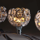 Crystal Tealight Candle Holder Centerpiece Home Decorative Candlestick Holder Elegant Table Centerpiece Home Decor Wedding Party Anniversary (Silver, Set of 3)