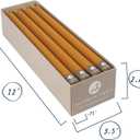 Northern Lights Candles - 12" 12pk Tapers - Caramel - 72780