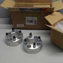 ezaccessory 4 Wheel Adapters 4x156 to 4x110 for Polaris Scrambler 400/500 Front Hub to Install Rims from Honda Rubicon Rincon ATV | 1.25" Thick
