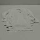 HonestBaby 4Pack Long Sleeve T Shirts 100% Organic Cotton for Toddler, Little Kids Boys, Girls, Bright White, 4T