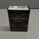 Leather & Vinyl Repair Kit, Leather Repair Kit for Car Seat, Shoes, Jacket, Sofa, Couch, Purse, Restores Faux, Artificial, Genuine Pleather, with Easy to Follow Instruction to Match Any Color