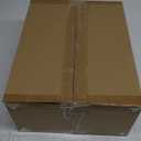 5 Pack Folding Closet Organizers Storage Box, Stackable Plastic Storage Basket, Closet Organizers and Storage Drawer Shelf Storage, Storage Container for Cupboard Kitchen Bathroom, White