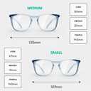 Stoggles Square Z87.1 Certified Polycarbonate Safety Glasses, Scratch & Shatter-Proof, Blue-Light & UV Blocking Lens, Top & Side Shields, Anti-Fog Dip Coated, Durable, Protective & Stylish Eyewear