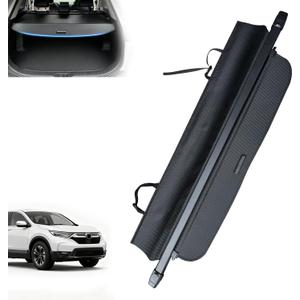 MIALUTY Cargo Cover for 2023-2026 Honda CRV Retractable Trunk Cover CRV Accessories Anti-Peeping Anti-Theft Privacy Screen,Trunk Luggage Shield Shade Carbon Fiber Texture
