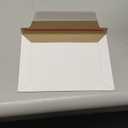 party greeting 300 Pcs 6.5 x 4.5 Inch Rigid Mailers with Self Seal Envelopes Stay Flat White Cardboard Shipping Envelopes for Postcard Calendar CD Photos Document Comic Book Card Shipping Protector