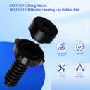 DC61-03191B Leveling Leg Rubber Pad Replacement for Washing Machine (2 Pack)