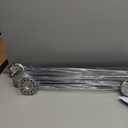 Brushed Nickel Bath Towel Bar 18 Inch Bathroom Towel Rack Wall Mounted Towel Holder Modern Home Decor Towel Rod Bathroom Hardware Silver Towel Hanger Towel Rail Towel Shelf Single Bar Brushed Finished