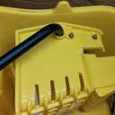 Amazon Basics Side Press Wringer Combo Commercial Floor Cleaning Rectangular Mop Bucket on Wheels, 35-Quart, Yellow