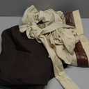 Spooktacular Creations Kids Knight Costume, Boys Tunic Hooded Cape, Cosplay Robe Uniform for Child Halloween Role Play Party (Large (10-12 yrs), Brown and Beige)