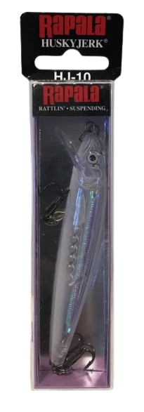 Rapala Husky Jerk HJ-10 GLASS MINNOW Suspending Plug Lure BASS WALLEYE PIKE 3 Pack Rapala Husky Jerk HJ-10 GLASS MINNOW Suspending Plug Lure BASS WALLEYE PIKE 3 Pack
