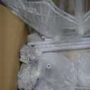 2Pcs Wedding Butterfly Floor Lamp, Romantic Butterfly Lights, 23.6In Movable Atmosphere Decoration Lighting, for Banquet, Birthdays, Party, White