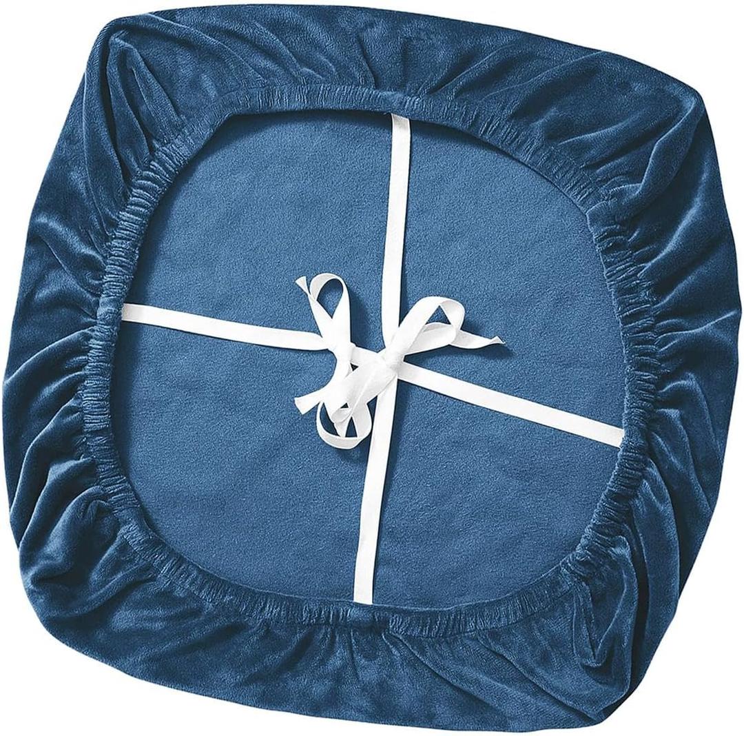 Universal Chair Cover for Office and Dining Chairs, Removable Slipcover, Blue