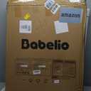 BABELIO Safety Gate Door Fits for Stairs, Narrow and Wide Doorways with Auto Close, Easy Install, No Drilling, Pressure Mounted for Baby, Child, Pets, Dog/Puppy, 26''-40'', White