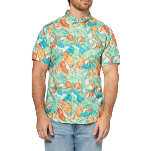 Eddie Bauer Mens Eddie Bauer Printed Baja Shirt, Size 4X