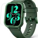 Smart Watch for Kids No Phone Needed, Tempered Glass Fitness Tracker Boy Teens with 19 Sport Modes, Pedometer, Sleep Monitor, Kids Watch Birthday Gifts Toy Gift for Girls Boys 6-16 (Green)