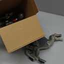 Upgraded Dinosaur Toys for Kids 3-5-7 Years Old, Remote Control Spinosaurus Toys with Indicator Light Chasing&Spray& Roar, Realistic RC Walking Dinosaur Robot Gifts Stocking Stuffers for Kids Boys (Gray)