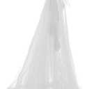 Tremour Haunted Hooded Cape Ghost Costume Capes for Women Bride Hooded Cape Cloak