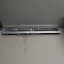 Repa Market 13" x 3" Inch Air Exhaust Grille for Round Ducts - 2 Adjustable Louvre Blades - Galvanized Air Supply Vent Cover - Side Fit Round Surface Canal Ducting from 6.30" to 15.74" Inches