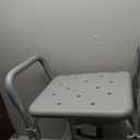 Medline Backless Shower Chair with Arms - 350 lb. Capacity, Bench, Stool, Seat for Elderly, Seniors Independent Adult and Disabled Adults