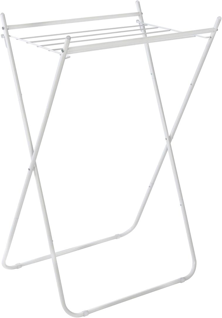 Honey-Can-Do White Metal Collapsible Clothes Drying Rack DRY-09864 White