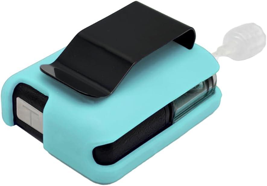 Tandem Mobi EZ‑to‑Charge Clip – Charge Without Removing Case • Easy to Remove • Full Protection • Heavy‑Duty Stainless Steel Clip • Quick Access to Control Button • Full Privacy Coverage (Aqua)