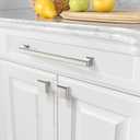 Amerdeco 10 Pack Brushed Satin Nickel Cabinet Pulls 10 Inch(256mm) Hole Center Cabinet Hardware Kitchen Cabinet Handles for Bathroom Drawer Pulls Dresser Pulls ZH0001