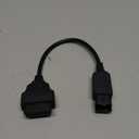 Motorbike OBD 4 Pin Diagnostic Adapter, Multistrada Motorcycle OBDII DDA Can-Bus Connector