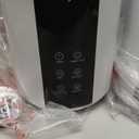 Humidifiers for Bedroom - GloryAir 2.11Gal (8L) Quiet Top Fill Cool & Warm Mist Humidifier Large Room 650 ft with Humidistat, diffuser, Auto Mode, 7-Color Light for Plants, Baby,Adults, Office & Home