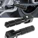 SCUARI Motorcycle Foot Pegs,Car Accessories Foot Pegs,8MM Foot Pegs for Motorcycles,90 Degree Foldable Motorcycle Foot Peg,Aluminum Passenger Foot Pegs Supports,Fit for Bicycles Electric Bikes ATV