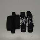 Patellar Tendon Support Strap, Silicone Patella Knee Strap, Non-Slip Patella Stabilizer Knee Band for Jumpers Knee, Tendonitis, Basketball, Volleyball, Squats - Black 2 Pack