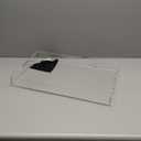 Acrylic Tray 20x12 with Cut Handles - Spill Proof Decorative Tray is an Ideal Countertop Organizer for Living Rooms, Ottoman Coffee Tables, Offices, Kitchens & Serving Guests