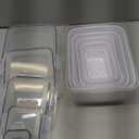 5 PCS Large Fruit Containers for Fridge - Leakproof Food Storage Containers with Removable Colander - Dishwasher & microwave safe Produce Containers Keep Fruits, Vegetables, Berry, Meat Fresh longer