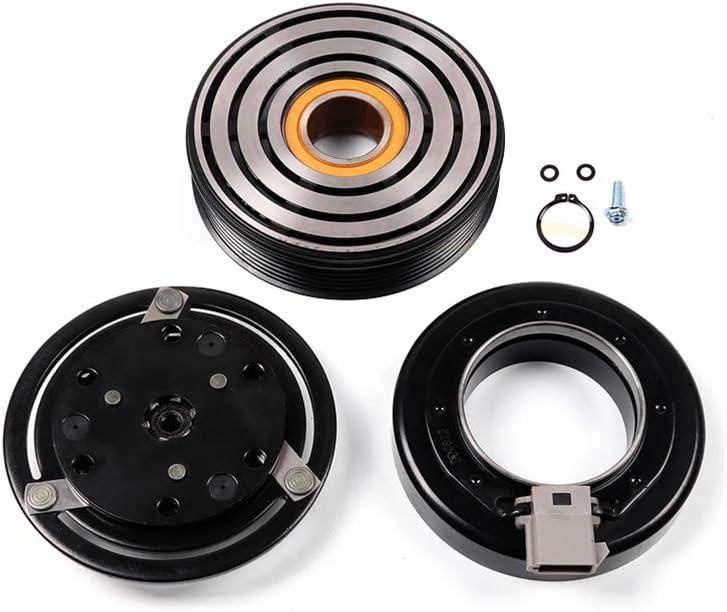 OCPTY AC Compressor Clutch for 1996 Fit for Ford E-150 Econoline 5.0L 4.9L 5.8L;1996 Fit for Ford E-350 Econoline 4.9L 7.5L 5.8L 1991-2001 Ford Explorer V6 4.0L 154777 2211128 E9SZ2987A