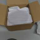 Diatomaceous Earth Coasters Set of 6 for Drinks, Moisture Water Absorbent Stone Coasters for Table Desk at Work, Water Absorbing Instant Drying Diatomite, Modern Deep Grey