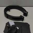 KDD RGB Headphone & Controller Stand with 9 Light Modes - Foldable Controller Hanger for Desk - Earphone Stand with Cable Organizer - for Gamers Desktop Accessories