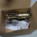 1 Side Keyed Deadbolt Lock,Single Cylinder Dead Bolt, Matte Black Round Exterior Keyed Front Entry Inside Door Deadbolt